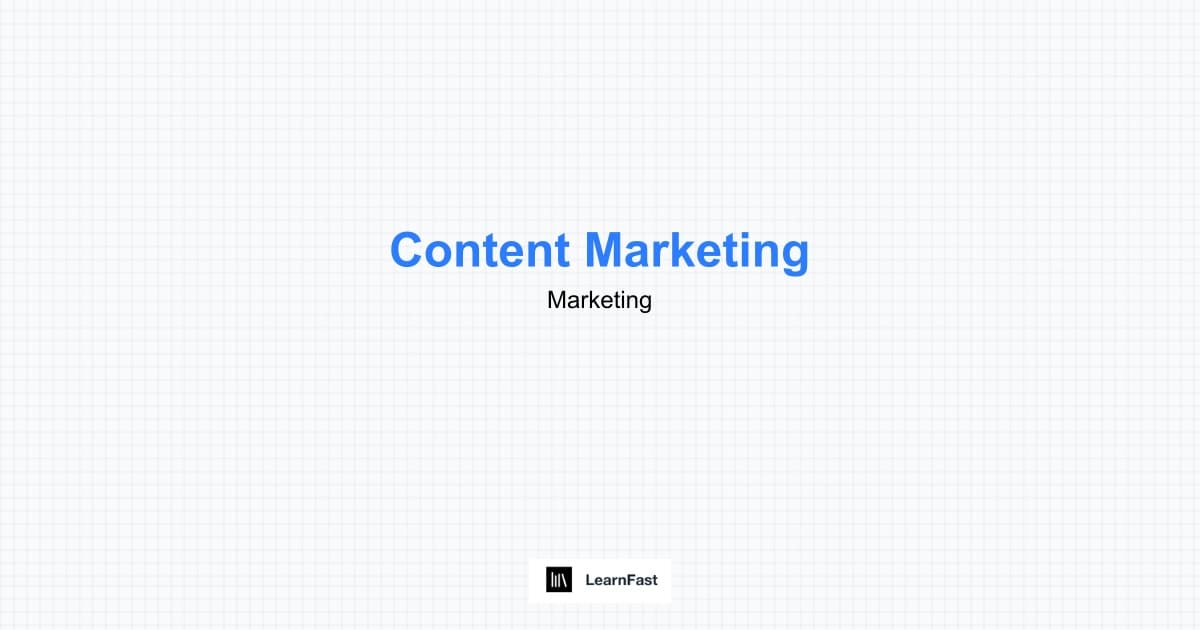 How to Learn Content Marketing - Complete 2025 Guide | LearnFast