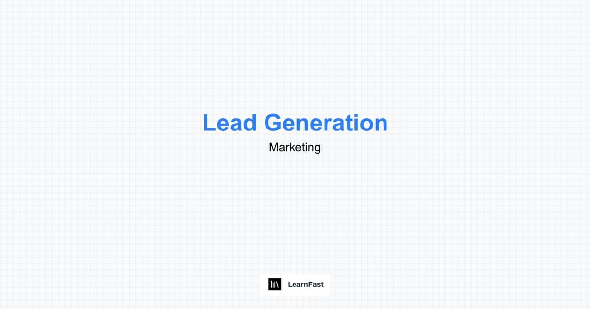 Lead Generation for Beginners - Build Your Customer Pipeline 2025 | LearnFast