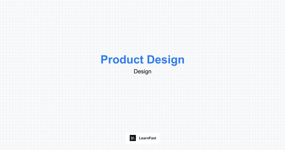 How to Learn Product Design - Complete 2025 Guide | LearnFast