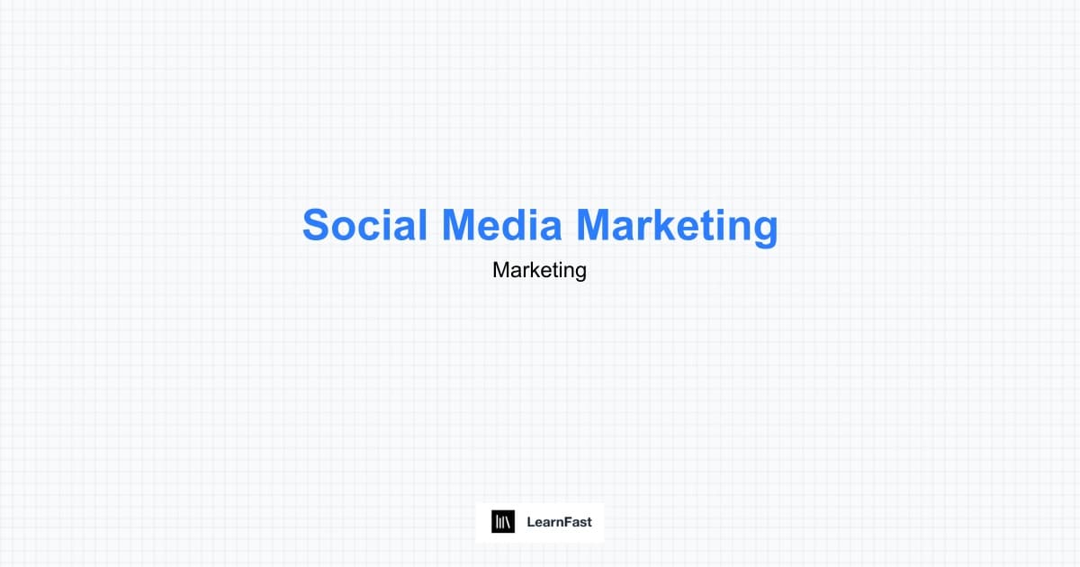 How to Learn Social Media Marketing - Complete 2025 Guide | LearnFast