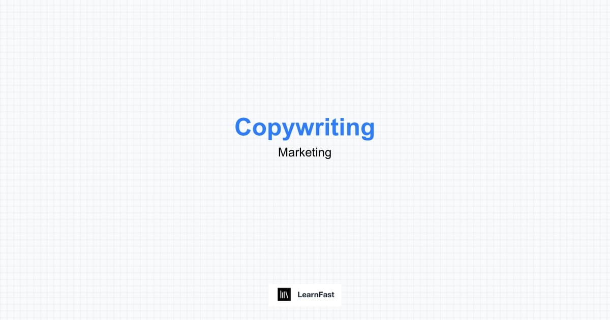 Copywriting for Beginners - Write Words That Sell 2025 | LearnFast